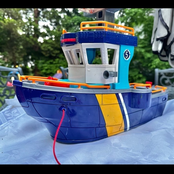 imaginext RESCUE boat COAST GUARD BOAT & Submarine DISCONTINUED - Picture 10 of 12